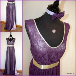 Svatební šaty - Touch of violet